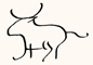 hiéroglyphe taureau ka